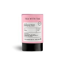 Tea with Tae - Hibiscus Rose Herbal Mini Tube (5 tea bags) 