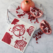 Three Bluebirds Swedish Dishcloths - Pomegranate 
