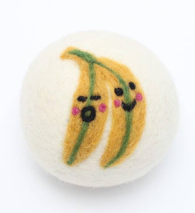 Ethical Global - Bananas Wool Dryer Balls