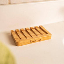 BAMBOO SLATED SOAP DISH 