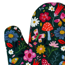 Collisionware - Floral Mushroom Oven Mitt 