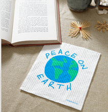 Three Bluebirds Swedish Dishcloths - Peace on Earth Swedish Dishcloth 