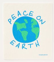 Three Bluebirds Swedish Dishcloths - Peace on Earth Swedish Dishcloth 