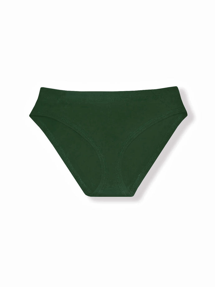 Buy Mid Waist Printed Hipster Panty in Forest Green with Inner Elastic - 100%  Cotton Online India, Best Prices, COD - Clovia - PN3227C17
