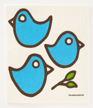 Three Bluebirds Swedish Dishcloths - Three Bluebirds Swedish Dishcloths 