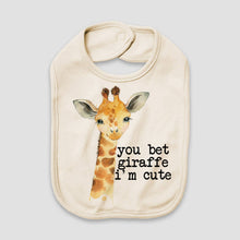 Love You a Latte - Natural Color Baby Bibs 