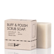 Buff & Polish Scrub Soap Bar / LOVETT SUNDRIES 