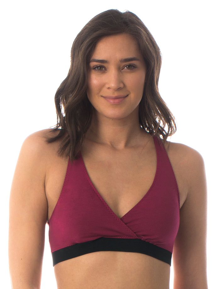 Majamas Padded Sporty Bra - ECO Friendly Women's Floral Printed Racerback  Sports Bras with Pads - Made in The USA at  Women's Clothing store