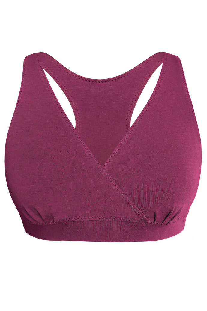 Yoga Bra Organic Cotton Good Support Comfortable Sports Bra for Active Life  on off the Mat Bra OFFRANDES 
